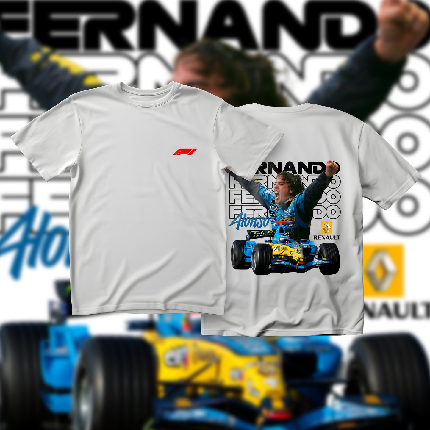 F1 Alonso majica