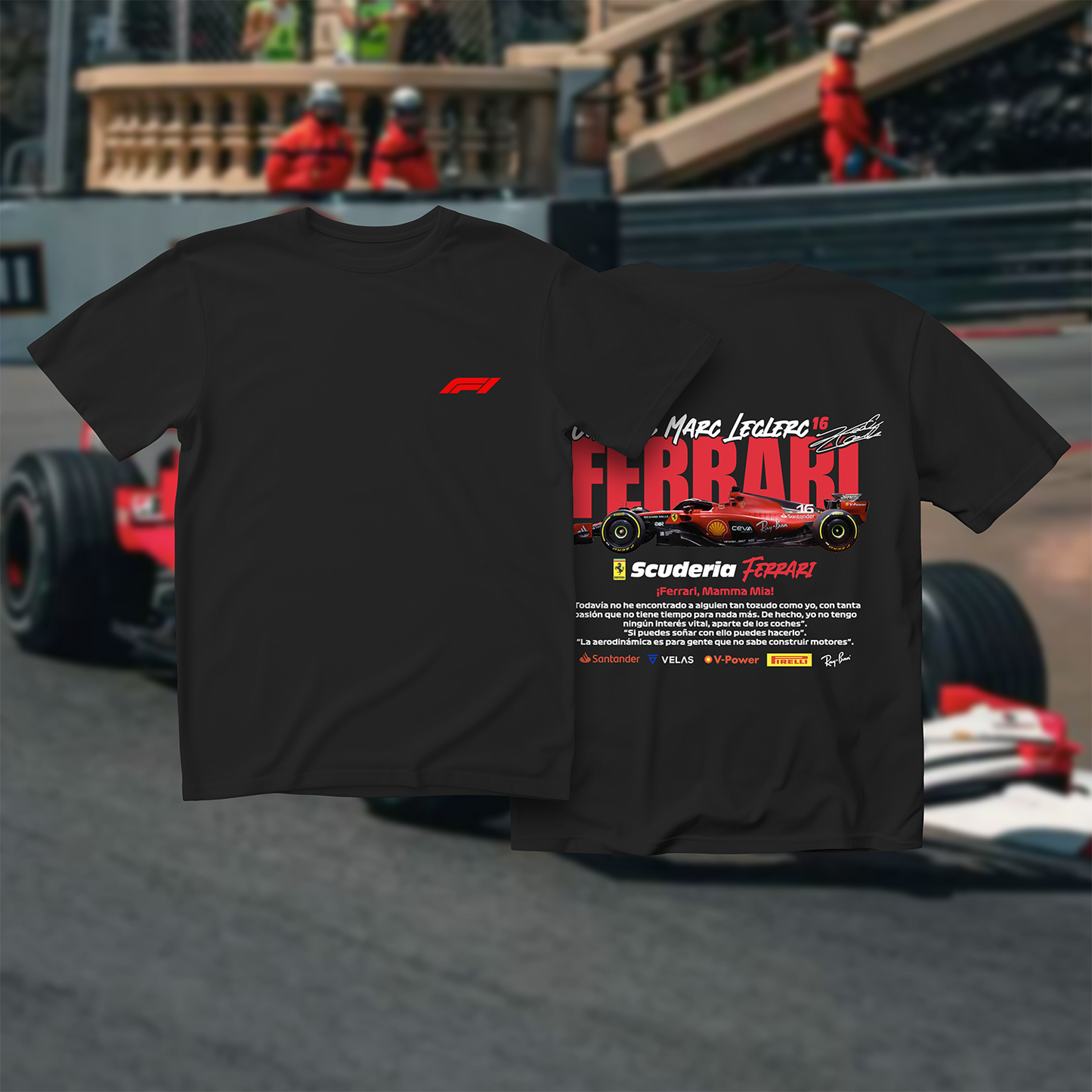 F1 Leclerc majica