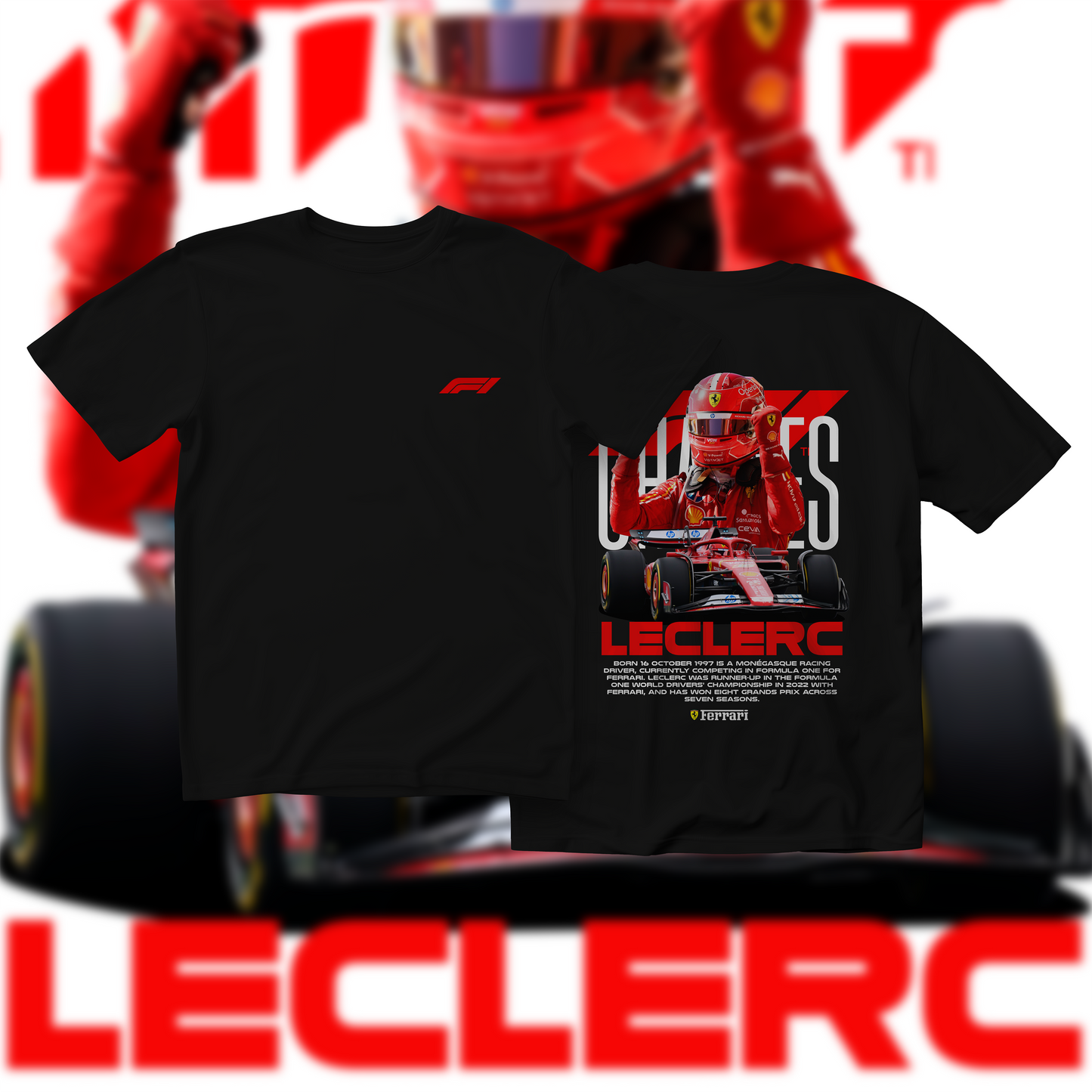 F1 Leclerc majica