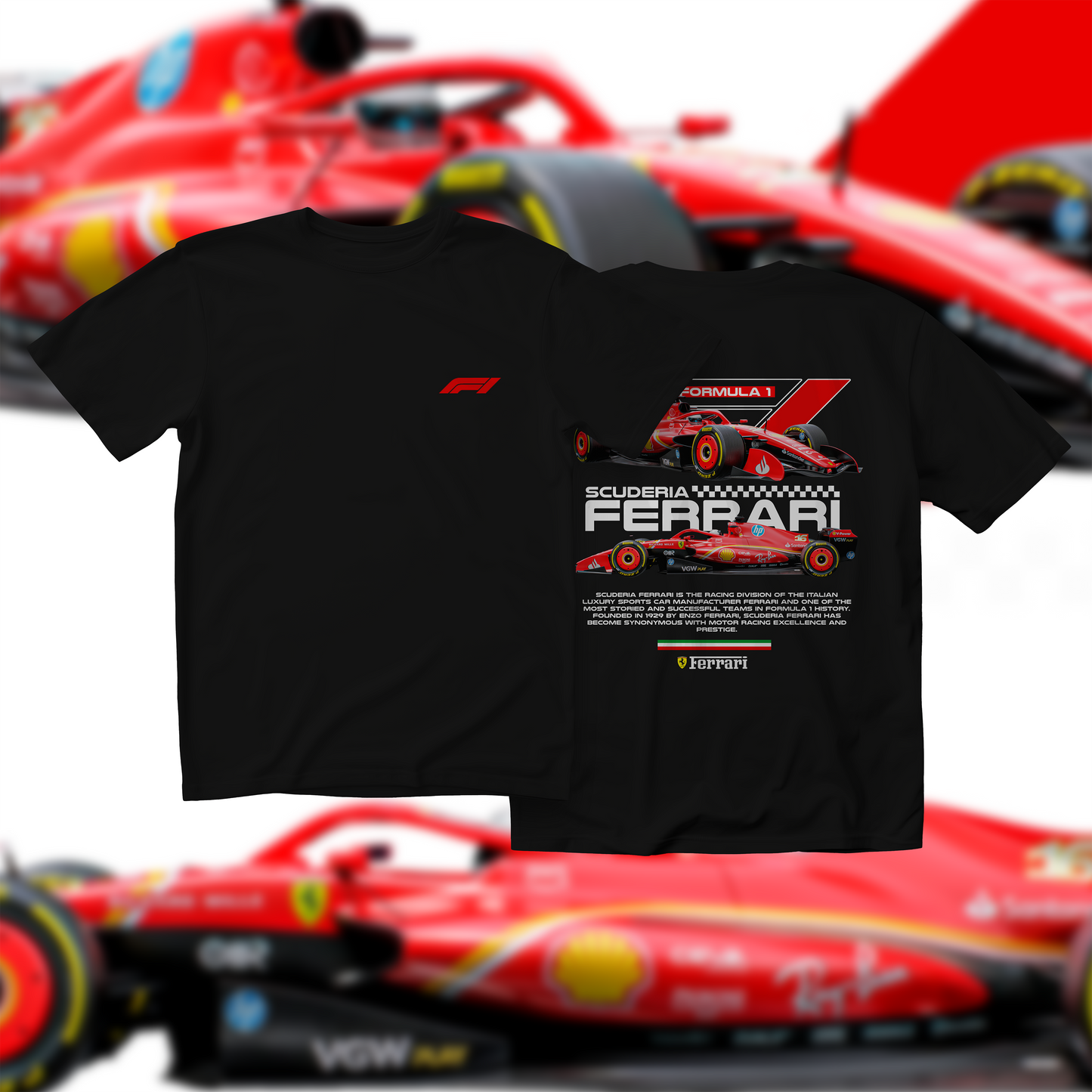F1 Ferrari majica