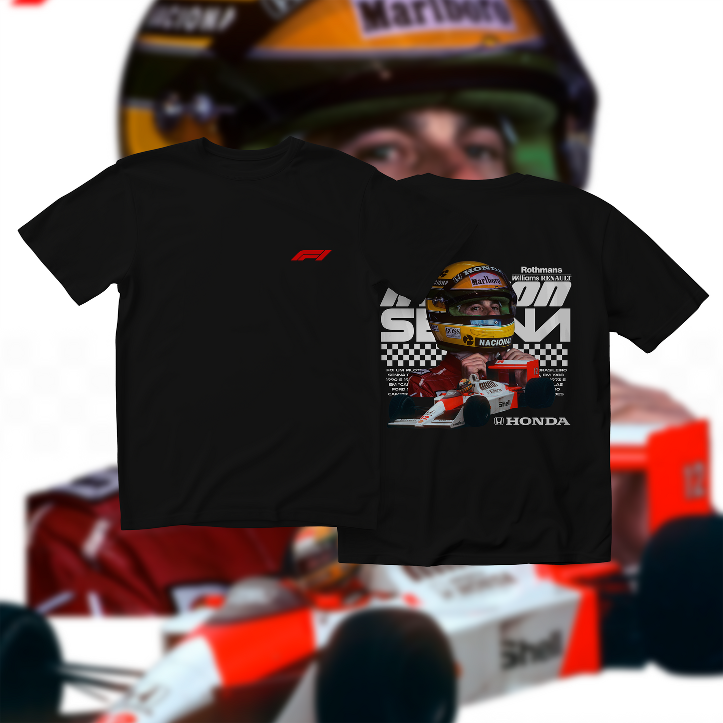 F1 Senna majica
