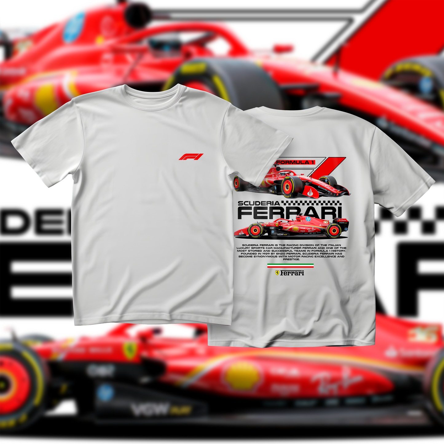 F1 Ferrari majica