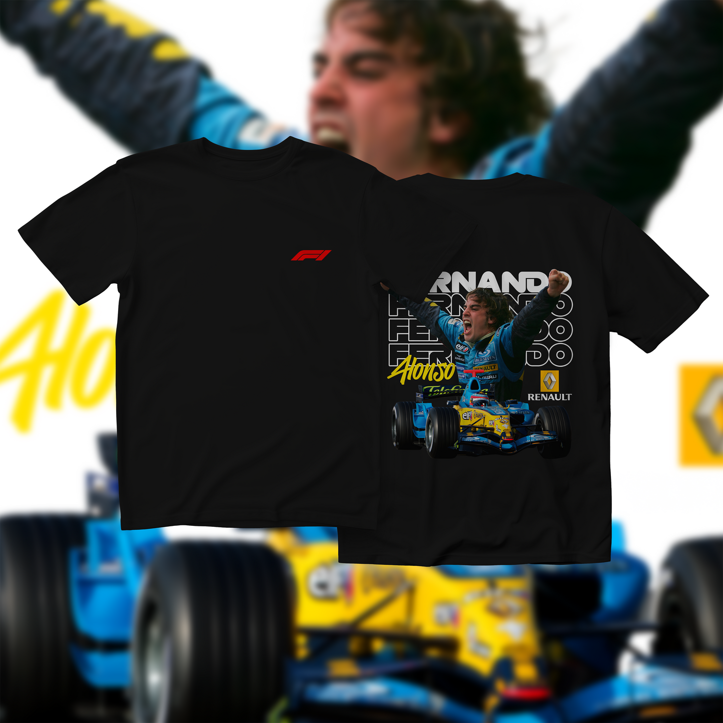 F1 Alonso majica