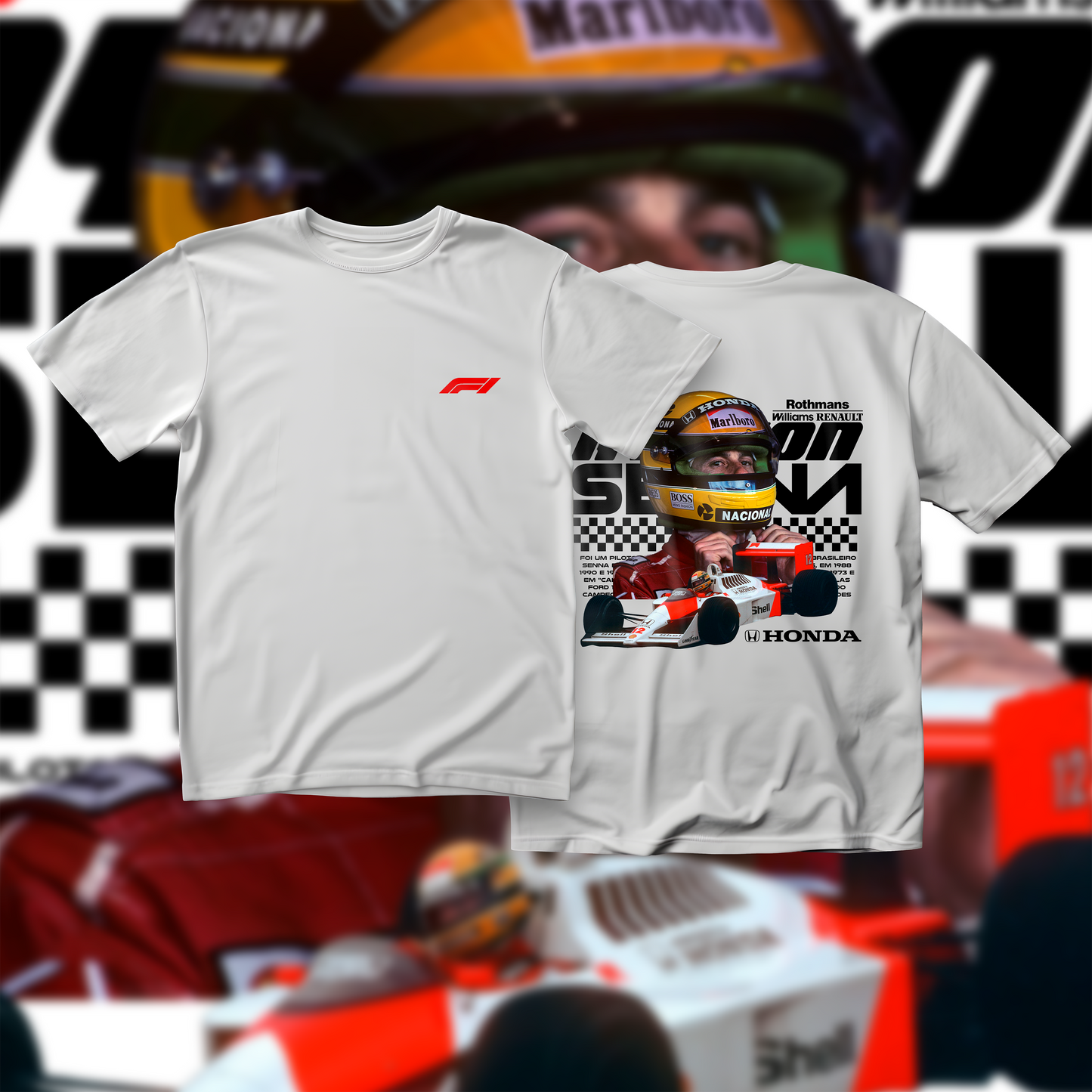 F1 Senna majica