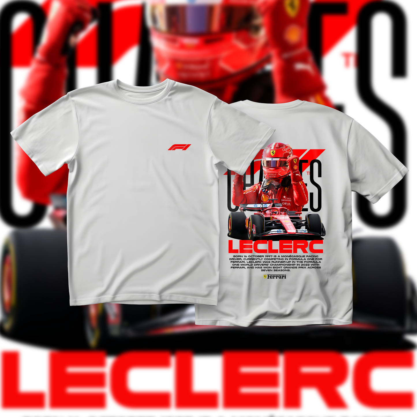 F1 Leclerc majica